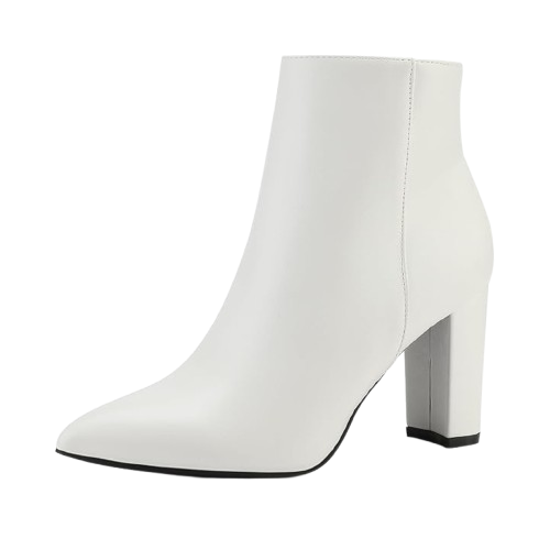 DREAM PAIRS Chunky Heel Ankle Booties