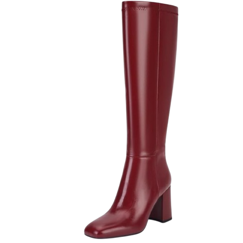 SOVANYOU Women's Faux Leather Tall Boots