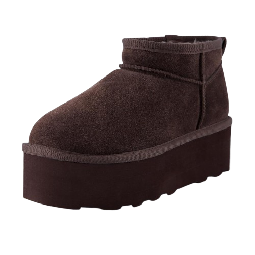 CUSHIONAIRE ugg Platform Ankle Boots