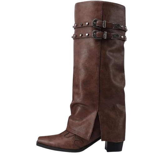 JANSEVEN Fold Over Boots