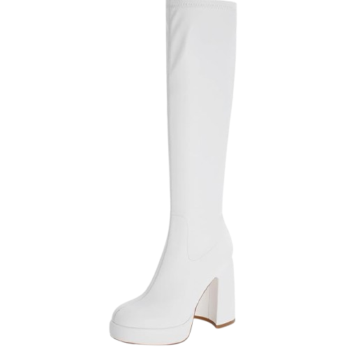 Modatope Platform Knee High Boots